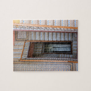 Puzzle Escalier de carrelage coloré - Barcelone - 8x10 -