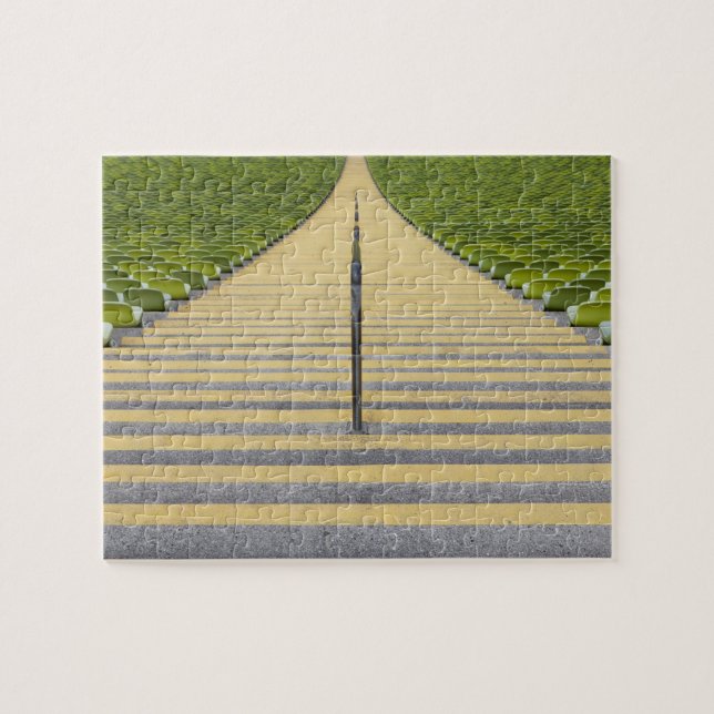 Puzzle Escalier de stade entre les rangées des sièges (Horizontal)