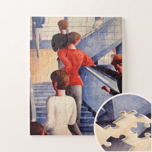 Puzzle Escalier du Bauhaus par Oskar Schlemmer