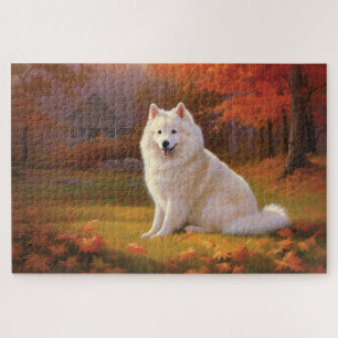 Puzzle Eskimo américain en automne Leaves automne inspiré