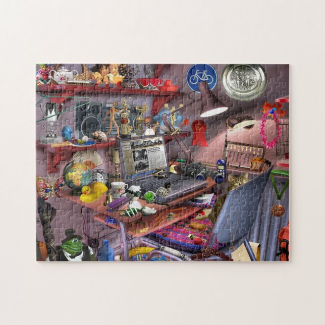 Puzzle Espace ordinateur objet caché (Horizontal)