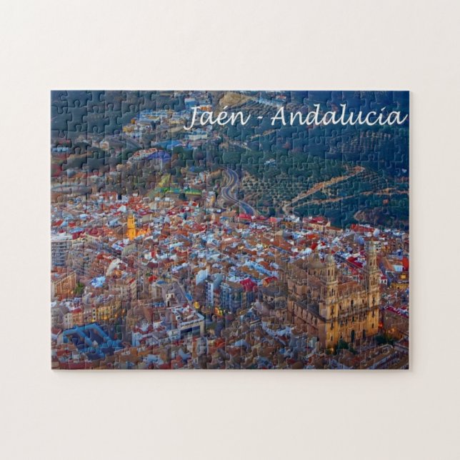 Puzzle Espagne - Andalousie - Jaén - (Horizontal)