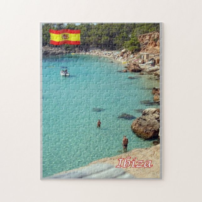 Puzzle Espagne - Baléares - Ibiza - Eivissa - (Vertical)