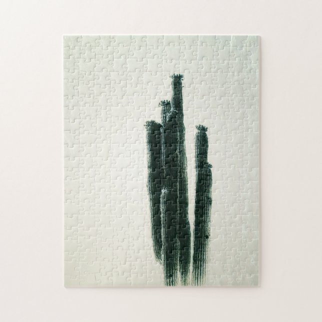 Puzzle Espèce Green off white (Vertical)