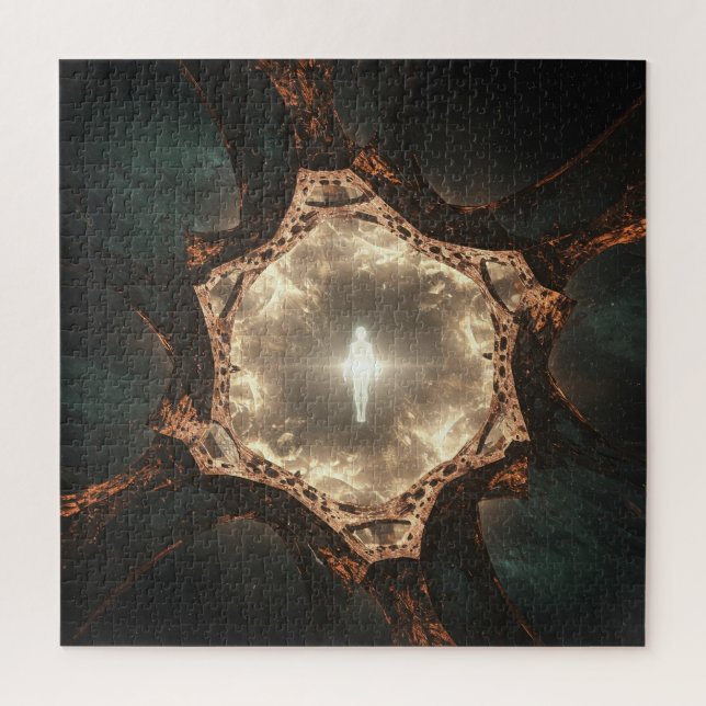 Puzzle Esprit dans les matériaux dans l'espace extra-atmo (Vertical)