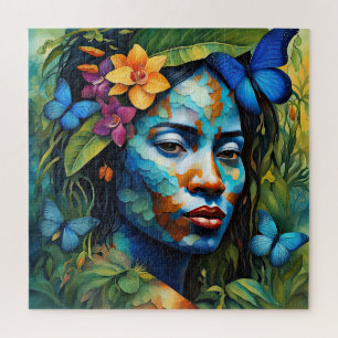 Puzzle Esprit Orchidée "Yarumi" - Femmes en Amazonie