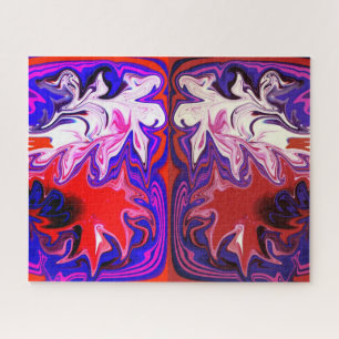 Puzzle Esprits dansants art abstrait