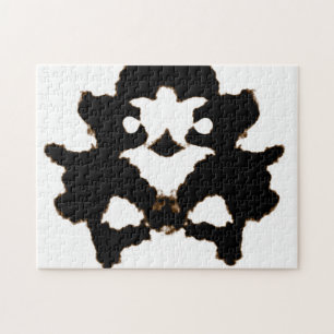 Puzzle Essai de Rorschach d'une carte de tache d'encre