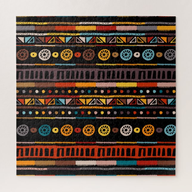 Puzzle Essence des Amérindiens : Ethnic Vintage (Vertical)