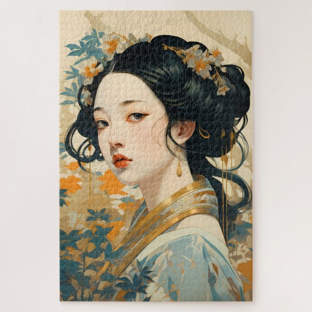 Puzzle Essence exquise de l'élégance chinoise (Vertical)