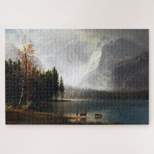 Puzzle Estes Park, Colorado, Whyte's Lake, Bierstadt