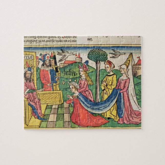 Puzzle Esther 2 15-18, Esther est choisie pour être reine (Horizontal)