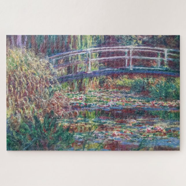 Puzzle Etang Lily (Harmonie Rose), Monet (Horizontal)