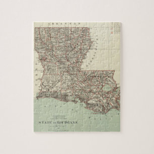 Puzzle État de Louisiane