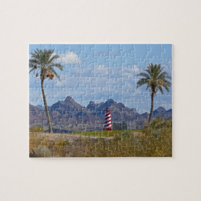 Puzzle États-Unis, Arizona, Lake Havasu City. Phare suiva (Horizontal)