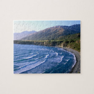Puzzle États-Unis, Californie, Big Sur, baie le long de l