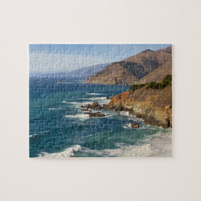 Puzzle États-Unis, Californie, Big Sur Coastline (Horizontal)