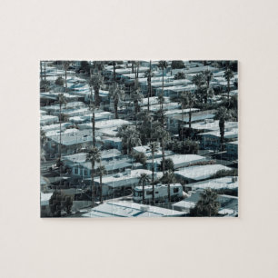 Puzzle États-Unis, Californie, Palm Springs. Parc des re