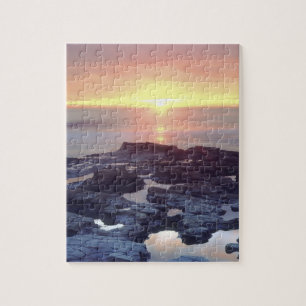 Puzzle États-Unis, Californie, San Diego. Marée de Sunset
