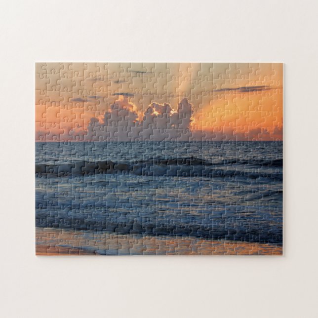 Puzzle États-Unis, Géorgie, île de Tybee, plage de Tybee  (Horizontal)