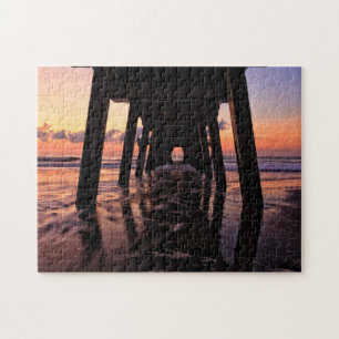 Puzzle États-Unis, Géorgie, île de Tybee, quai à Tybee Is