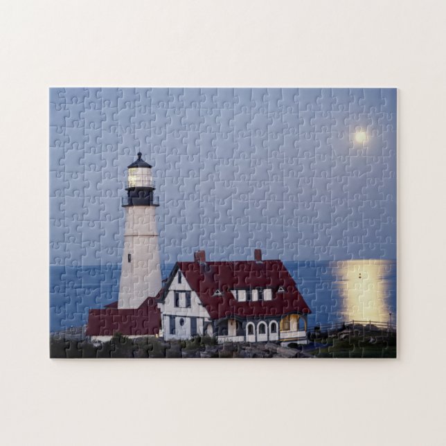 Puzzle États-Unis, Maine, Portland, Cap Elizabeth, Lighth (Horizontal)