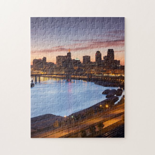 Puzzle États-Unis, Minnesota, Minneapolis, Saint-Paul 2 (Vertical)
