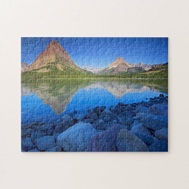 Puzzle États-Unis, Montana, Parc national du Glacier 4 (Horizontal)