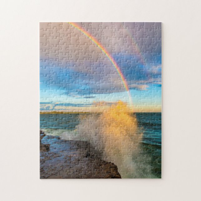 Puzzle États-Unis, New York, lac Ontario, Clark's Point (Vertical)