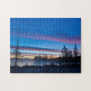 Puzzle États-Unis, New York, montagnes Adirondack