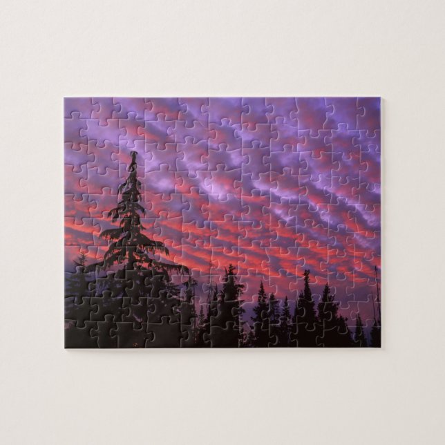 Puzzle États-Unis, Oregon, Trois Soeurs Sauvages, Vivid (Horizontal)