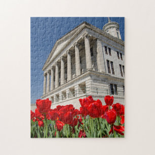 Puzzle États-Unis, Tennessee, Nashville. Tennessee histor