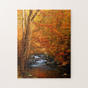 Puzzle États-Unis, Tennessee. Ruisseau Rushing Mountain 