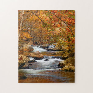 Puzzle États-Unis, Tennessee. Ruisseau Rushing Mountain