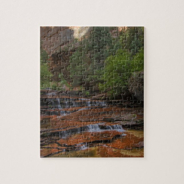Puzzle États-Unis, Utah, Zion National Park.  Pittoresque (Vertical)