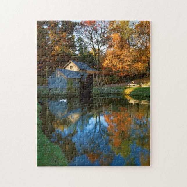 Puzzle États-Unis, Virginie, Blue Ridge Parkway, Mabry Mi (Vertical)