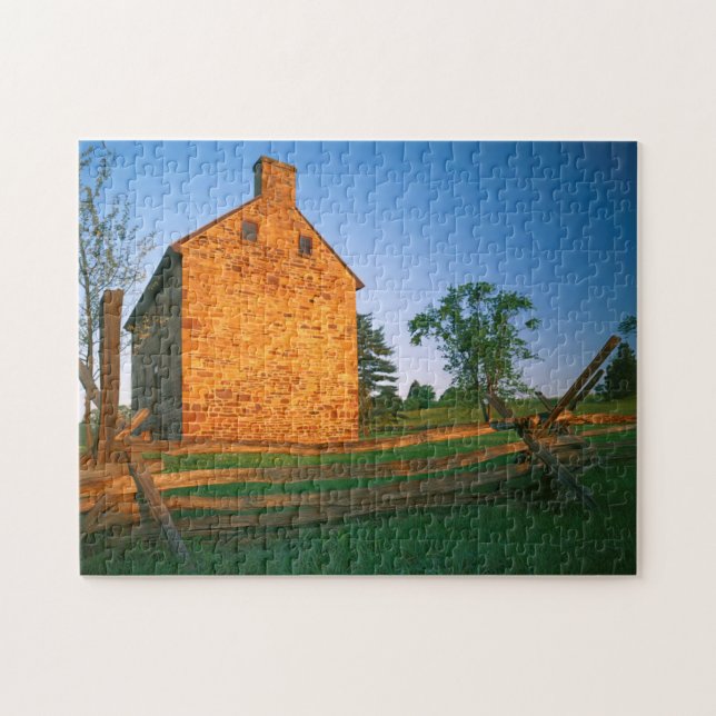 Puzzle États-Unis, Virginie, Champ de bataille national d (Horizontal)