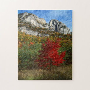 Puzzle États-Unis, Virginie-Occidentale, Rochers de Spruc