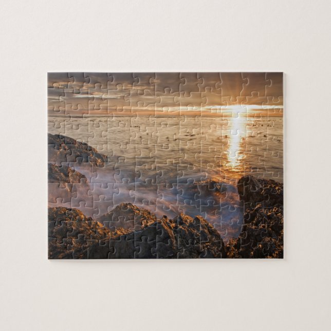 Puzzle États-Unis, Washington, îles San Juan.  Un dramati (Horizontal)