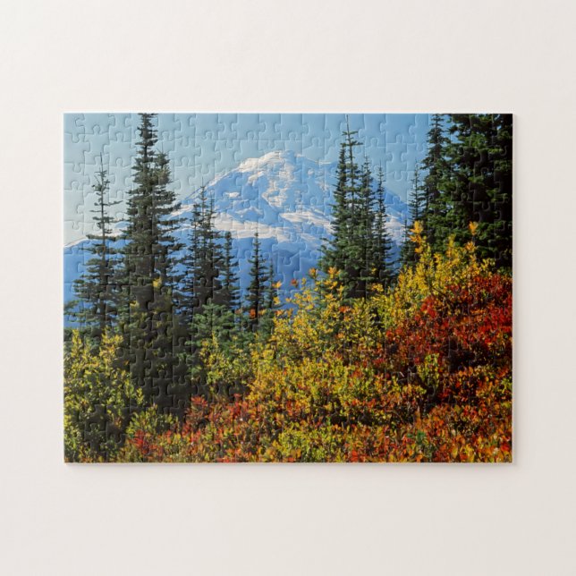 Puzzle États-Unis, Washington, Mt. Rainier National Park  (Horizontal)