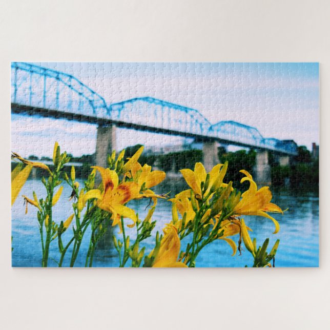 Puzzle Été à Chattanooga - Pont Walnut Street 20x30 (Horizontal)