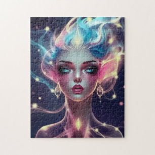 Puzzle Éthérée Déesse Lumière Éclatée - Mystique Imaginai