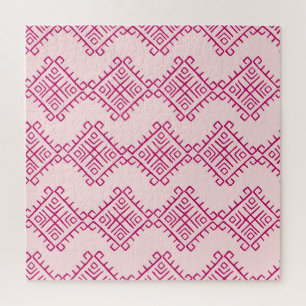 Puzzle Ethnie tribale : décoratif vintage abstrait.