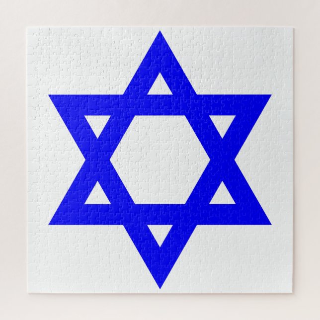Puzzle ✡︎ Étoile juive de David (Vertical)