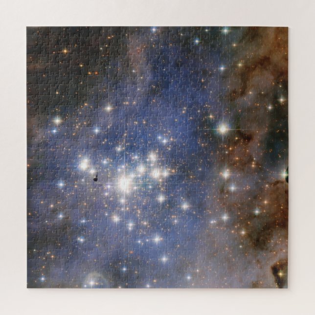 Puzzle Étoiles de diamant en Carina Nebula Hubble Space (Vertical)
