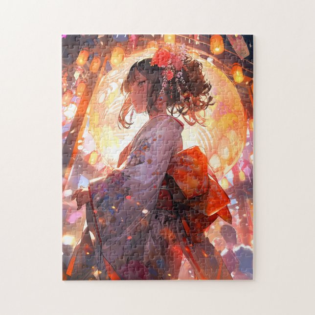 Puzzle Étoiles de fille Anime (Vertical)