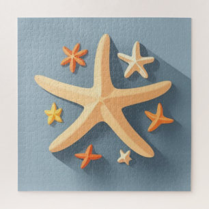 Puzzle Étoiles de mer et les petites