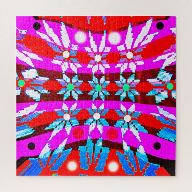 Puzzle étoiles de Noël (Vertical)