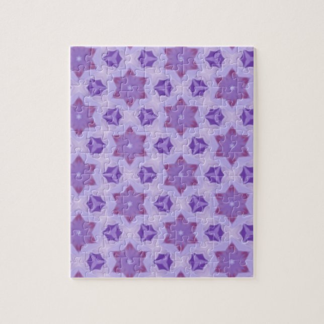 Puzzle Étoiles violettes (Vertical)