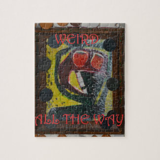 Puzzle Étrange complètement sur l'art d'étranger - pas